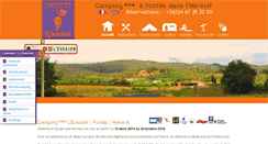 Desktop Screenshot of campingevasion.com